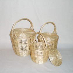 Bolso/cesta Birkin mediano