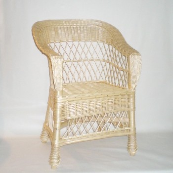 Comprar Sillón de mimbre modelo 2 TELADAS natural en CesteriaGretel.Com