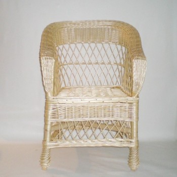 Comprar Sillón de mimbre modelo 2 TELADAS natural en CesteriaGretel.Com