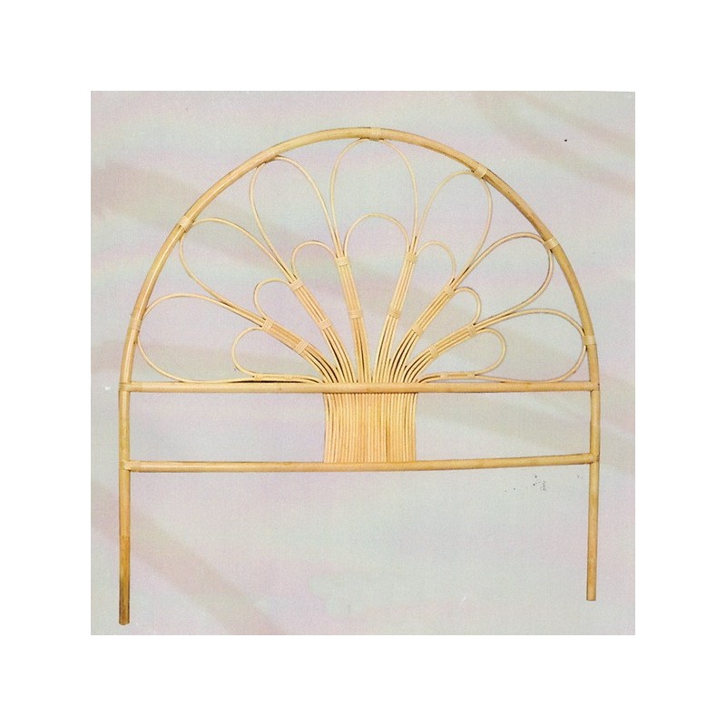 Cabecero de caña hojas