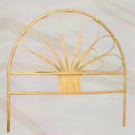 Cabecero de caña hojas