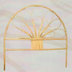 Cabecero de caña hojas