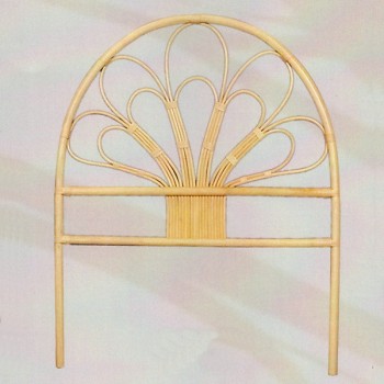 Cabecero de caña hojas