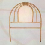 Cabecero de caña arcos rejilla