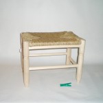 Banqueta de enea mediana