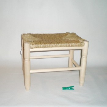 Banqueta de enea mediana