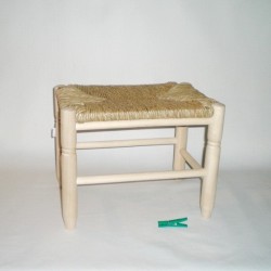 Banqueta de enea mediana