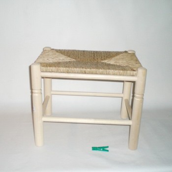 Banqueta  de enea grande