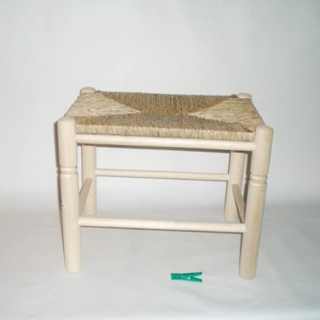 Banqueta  de enea grande