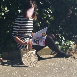 Bolso/cesta Birkin mediano