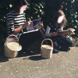 Bolso/cesta Birkin mediano