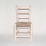 Silla mediana tejida, crudo