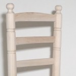 Silla mediana tejida, crudo