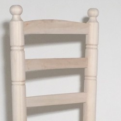 Silla mediana tejida, crudo