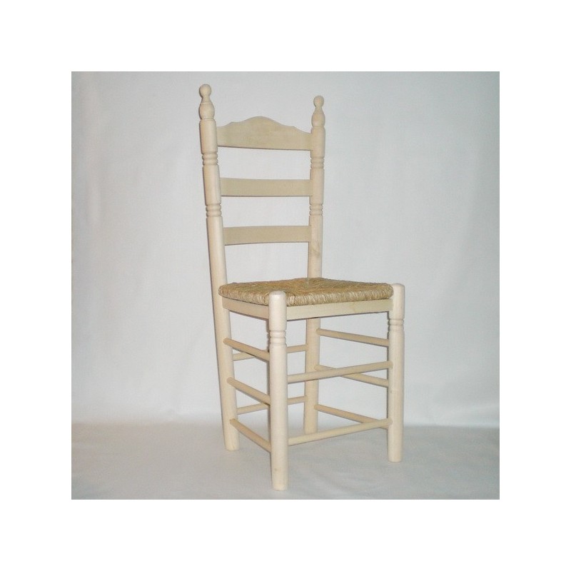 Comprar Silla colonial SIN cerco sin barnizar en CesteriaGretel.Com