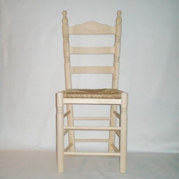 Comprar Silla colonial SIN cerco sin barnizar en CesteriaGretel.Com