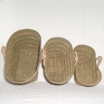 Capazo esparto rectangular