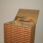 Comprar Ropero rectangular de tireta de mimbre color buff en CesteriaGretel.Com