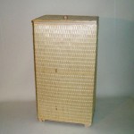 Comprar Ropero rectangular de tireta de mimbre color natural en CesteriaGretel.Com