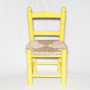 Silla infantil SIN cerco AMARILLA