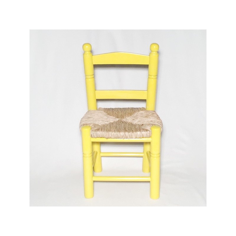 Silla infantil SIN cerco AMARILLA