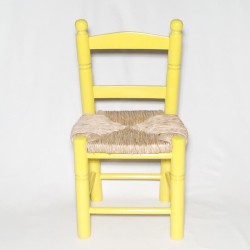 Silla infantil SIN cerco AMARILLA