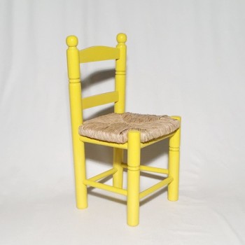 Silla infantil SIN cerco AMARILLA