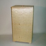 Comprar Ropero rectangular de tireta de mimbre color natural en CesteriaGretel.Com