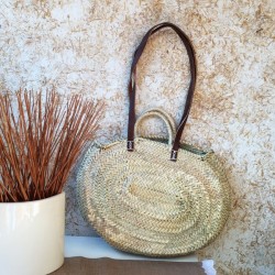 Bolso palma ovalado