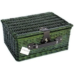 Comprar Cesta de PICNIC 4 servicios color verde en CesteriaGretel.Com