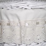 Comprar Portarrollos blanco lazo en CesteriaGretel.Com