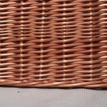 Lámpara mimbre 27x27