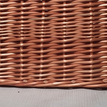 Lámpara mimbre 27x27