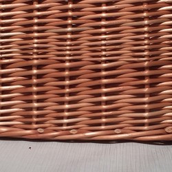 Lámpara mimbre 27x27