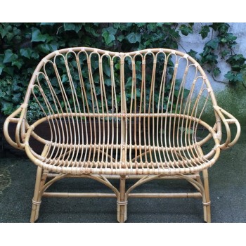 Sofá de caña modelo PERA