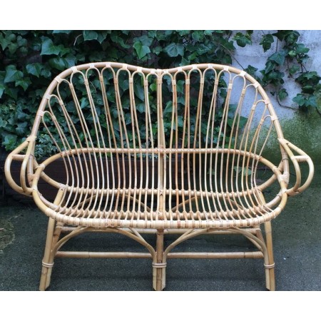 Sofá de caña modelo PERA