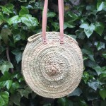 Bolso palma redondo doble asa