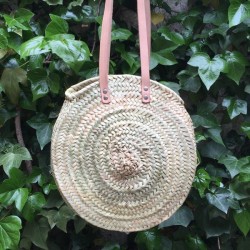 Bolso palma redondo doble asa