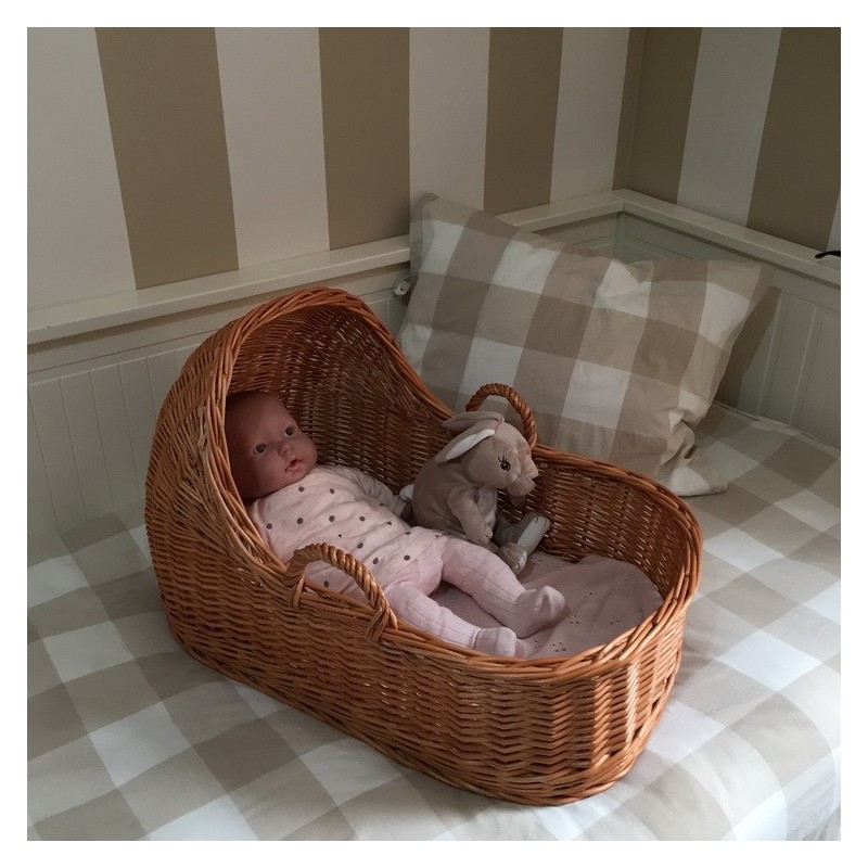 Capazo con capota para bebé REBORN