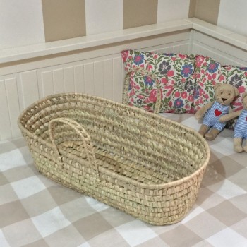 Comprar Capazo cuna de palma para muñeco  en CesteriaGretel.Com