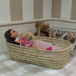 Comprar Capazo cuna de palma para muñeco  en CesteriaGretel.Com