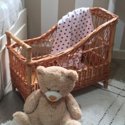 Cuna rectangular para bebé REBORN