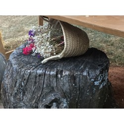 Comprar Capazo mini CON ASA DE PITA en CesteriaGretel.Com