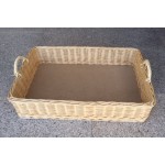Bandeja natural rectangular