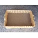 Bandeja natural rectangular