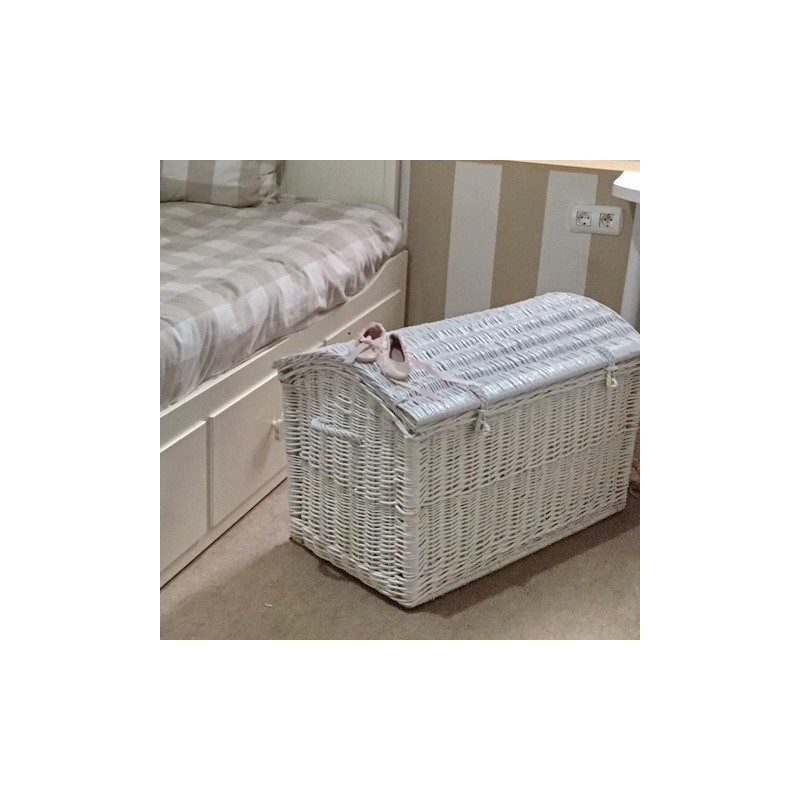 Baúl con tapa curva