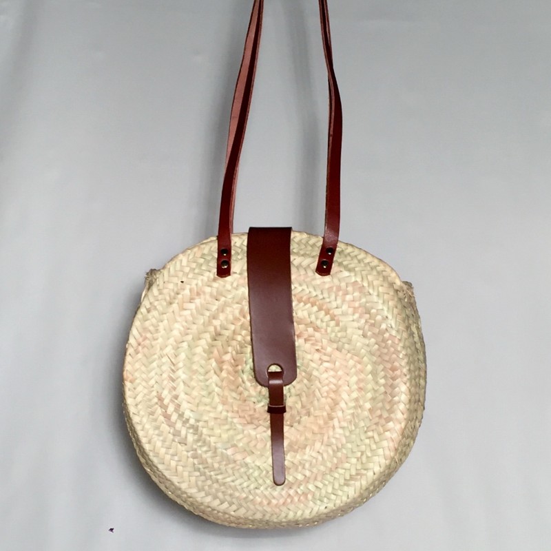 Bolso palma doble asa larga