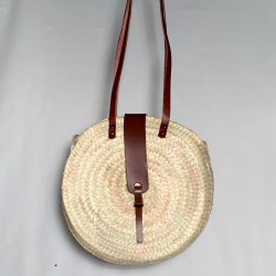 Bolso palma doble asa larga