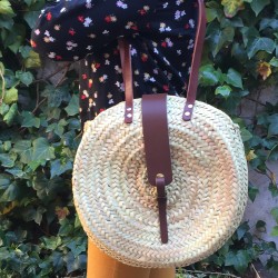 Bolso palma doble asa larga