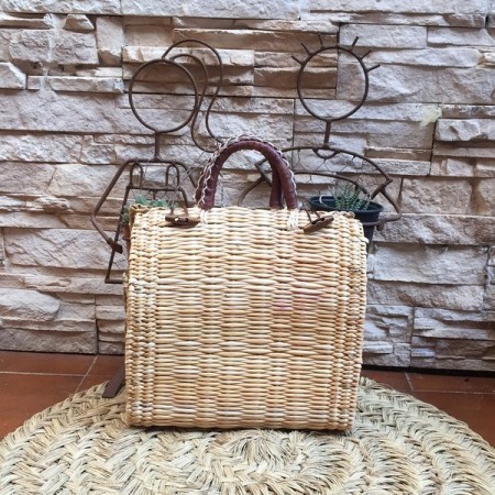 Bolso de junco pequeño